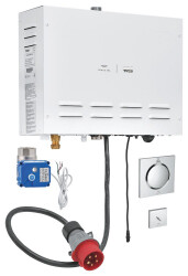 Grohe F-digital Deluxe Steam generator 9.9 kW with steam outlet and temperature sensor - 26828000 - Grohe
