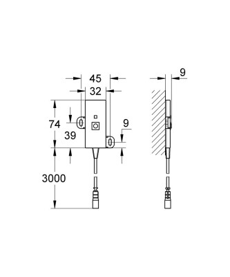 Grohe F-digital Transceiver
- 36356000 - 2