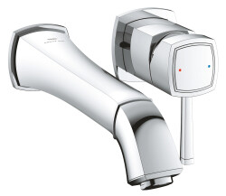 Grohe Grandera İki delikli lavabo bataryası L-Boyut - 29417000 - 1