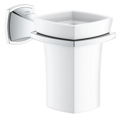 Grohe Grandera Seramik fırçalık ve tutacağı - 40909000 - Grohe