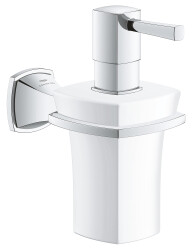 Grohe Grandera Seramik sıvı sabunluk ve tutacağı - 40910000 - 1