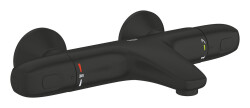 Grohe Grohtherm 1000 Termostatik banyo bataryası Mat Siyah - 348162433 - Grohe