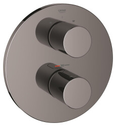 Grohe Grohtherm Cosmopolitan Termostatik Ankastre Banyo Bataryası Hard Graphite - 19468A00 - Grohe