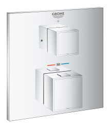 Grohe Grohtherm Cube Ankastre termostatik banyo bataryası - 24153000 - Grohe