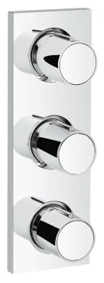 Grohe Grohtherm F Üç Valfli Akış Kontrollü Kumanda - 27625000 - 1
