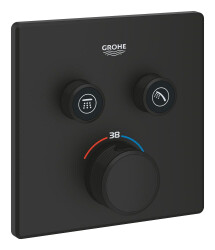 Grohe Grohtherm SmartControl Çift valfli akış kontrollü, ankastre termostatik banyo bataryası - 102166KF00 - Grohe
