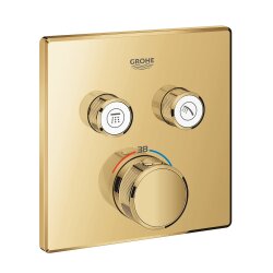 Grohe Grohtherm SmartControl Ankastre Termostatik Banyo Bataryası 2 Çıkışlı - 29124GL0 - Grohe