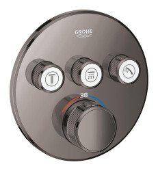 Grohe Grohtherm SmartControl Üç valfli akış kontrollü, ankastre termostatik duş bataryası - 29121A00 - Grohe