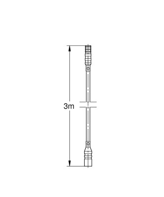 Grohe Güç kaynağı için uzatma kablosu - 36340000 - 2