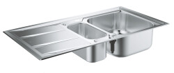 Grohe K400+ Damlalıklı Paslanmaz Çelik Eviye - 31569SD0 - Grohe