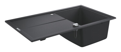 Grohe K400 Kompozit Siyah Granit Eviye 50C 86/50 - 31640AP0 - 1