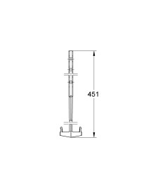Grohe Kumanda çubuğu - 43540000 - 2