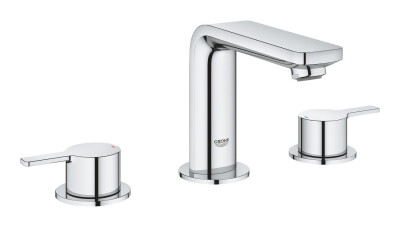 Grohe Lineare 3 Delikli Lavabo Bataryası M-Boyut - 20304001 - 1
