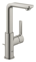 Grohe Lineare New Lavabo Bataryası L-Boyut Paslanmaz Çelik - 23296DC1 - Grohe