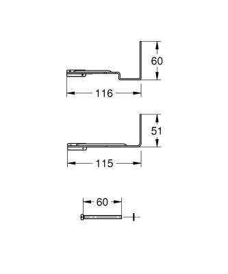 Grohe Motor destek cihazı - 43617000 - 2
