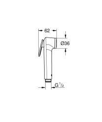 Grohe New Tempesta-F Trigger Spray - 28020L01 - 2