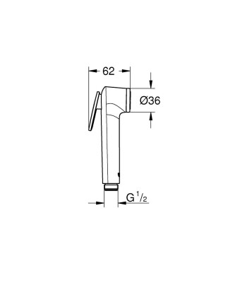 Grohe New Tempesta-F Trigger Spray - 28020L01 - 2