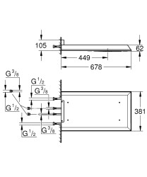 Grohe Rainshowe AquaTepe Duşu - 26887000 - 2