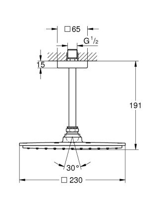 Grohe Rainshowe AquaTepe Duşu Seti - 26859000 - 2
