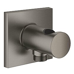 Grohe Rainshower Aqua Askılı El Duşu Çıkış Dirseği, Fırçalı Sert Grafit - 107059AL00 - 1