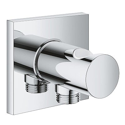 Grohe Rainshower Aqua Askılı El Duşu Çıkış Dirseği, Beyaz Krom - 107059LS00 - 1