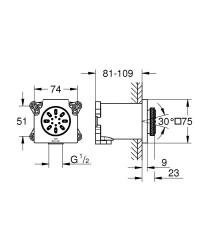 Grohe Rainshower Aqua Duş Spreyi - 26802A00 - 2