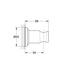 Grohe Rainshower Aqua El duşu askısı - 26894000 - 2
