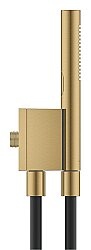 Grohe Rainshower Aqua Manyetik Duvar Askılı El Duşu Seti, 2 Akışlı, Fırçalı Altın - 105006GN00 - 2