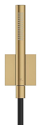 Grohe Rainshower Aqua Manyetik Duvar Askılı El Duşu Seti, 2 Akışlı, Fırçalı Altın - 105006GN00 - 3