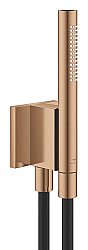 Grohe Rainshower Aqua Manyetik Duvar Askılı El Duşu Seti, 2 Akışlı, Fırçalı Bakır - 105006DL00 - 1