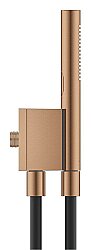 Grohe Rainshower Aqua Manyetik Duvar Askılı El Duşu Seti, 2 Akışlı, Fırçalı Bakır - 105006DL00 - 2