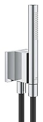 Grohe Rainshower Aqua Manyetik Duvar Askılı El Duşu Seti, 2 Akışlı, Krom + Siyah - 105006KI00 - 1