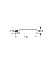Grohe Rainshower Aqua Pure duş sistemleri için Rainshower Aqua Pure Ünitesi - 1016729990 - 2