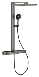 Grohe Rainshower Aqua Pure Duvara monte termostatlı duş sistemi - 100961AL00 - 1