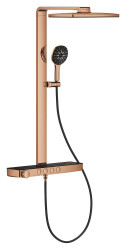 Grohe Rainshower Aqua Pure Duvara monte termostatlı duş sistemi - 100961DA00 - Grohe