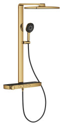 Grohe Rainshower Aqua Pure Duvara monte termostatlı duş sistemi - 100961GL00 - 1