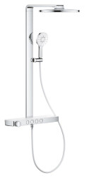 Grohe Rainshower Aqua Pure Duvara monte termostatlı duş sistemi - 1009640000 - 1