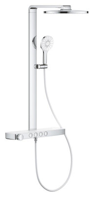 Grohe Rainshower Aqua Pure Duvara monte termostatlı duş sistemi - 1009640000 - 1