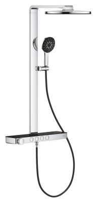 Grohe Rainshower Aqua Pure Duvara monte termostatlı duş sistemi - 100964KI00 - 1