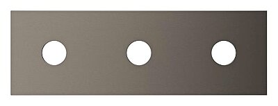 Grohe Rainshower Aqua Tiles Ankastre Tepe Duşu Kapağı, 3 Delikli, Fırçalı Sert Grafit - 104994AL00 - 3