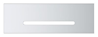Grohe Rainshower Aqua Tiles Cascade Ankastre Tepe Duşu, Şelale Akışlı (Sıva Üstü Grubu) - 1049880000 - 3