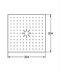 Grohe Rainshower Aqua Tiles Duo Ankastre Tepe Duşu, 2 Fonksiyonlu (Sıva Üstü Grubu) - 1049870000 - 4