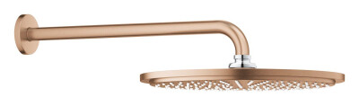 Grohe Rainshower Cosmopolitan 310 Tek Akışlı Tepe Duşu Seti 380 Mm, Brushed Warm Sunset - 26066DL0 - 1