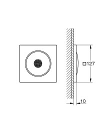 Grohe Rainshower F-digital Deluxe Ses sistemi - 36473000 - 2