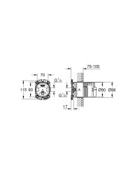 Grohe Rainshower Giriş Kutusu - 26484000 - 2