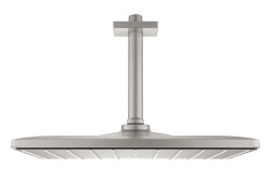 Grohe Rainshower Mono 310 Cube Tek Akışlı Tepe Duşu Seti 142 Mm, Paslanmaz Çelik - 26566DC0 - Grohe