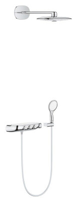 Grohe Rainshower Smart Control 360 Duo Termostatik Ankastre Duş Bataryası - 26443000 - 1