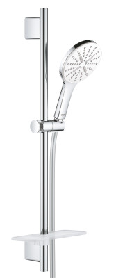 Grohe RainShower SmartActive 130 3 Akışlı Sürgülü Duş Seti Ay Beyazı - 26577LS0 - 1