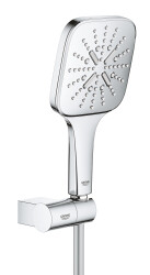 Grohe RainShower SmartActive 130 Cube 3 Akışlı Sürgülü El Duş Seti - 26588000 - Grohe