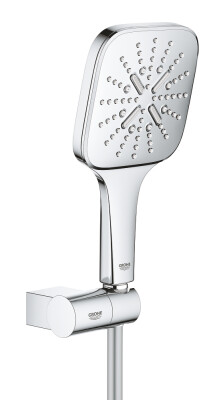 Grohe RainShower SmartActive 130 Cube 3 Akışlı Sürgülü El Duş Seti - 26588000 - 1